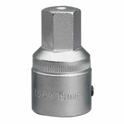 19mm 3/4" Square Drive Elora Hexagon Screwdriver Socket