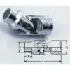 Koken 3445M-9 9mm 3/8"Dr 12-point D/Hex Universal Joint Socket -Hardware Tools Sales Store KK 3445 1